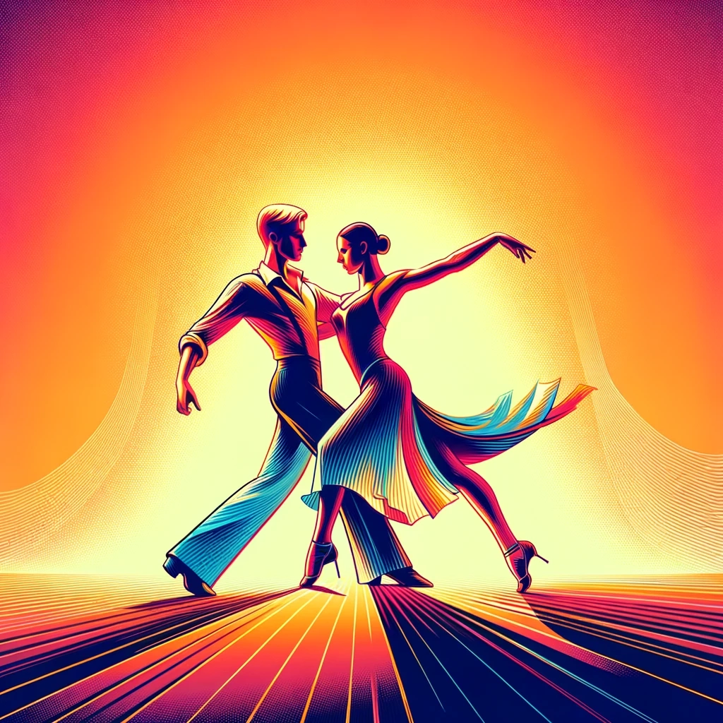 Illustration von Salsa LA Style